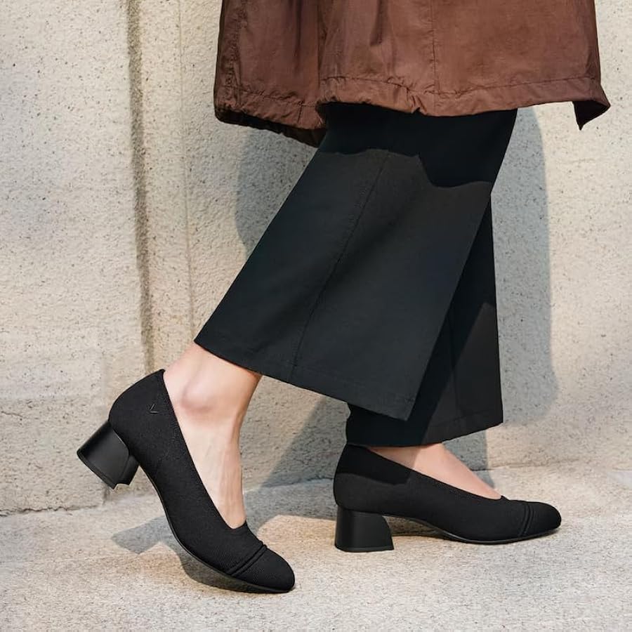 Amazon.com | VIVAIA Julie Arch Pro Stress Free Almond-Toe Chunky